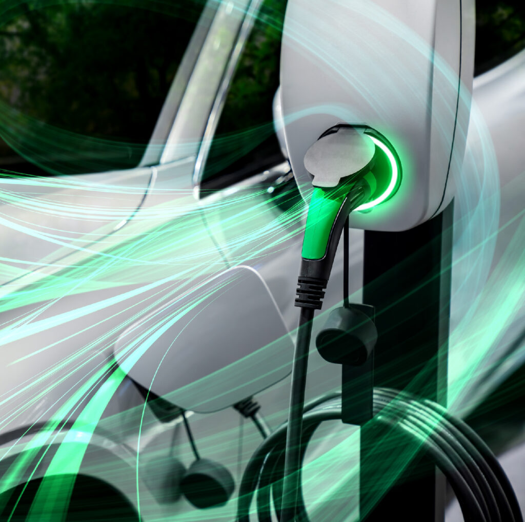 Recharge voiture électrique - Estello Suites et Spa